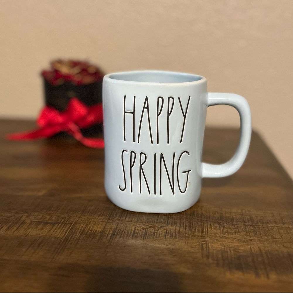 Rae Dunn Mug 🐰 “Happy Spring”